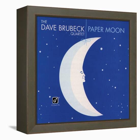 Dave Brubeck - Paper Moon-null-Framed Stretched Canvas