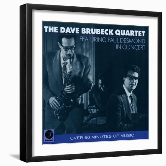 Dave Brubeck Quartet - Featuring Paul Desmond in Concert-null-Framed Art Print