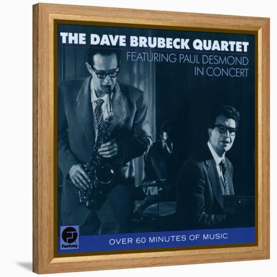 Dave Brubeck Quartet - Featuring Paul Desmond in Concert-null-Framed Stretched Canvas