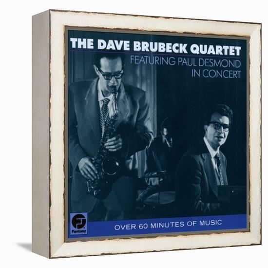 Dave Brubeck Quartet - Featuring Paul Desmond in Concert-null-Framed Stretched Canvas