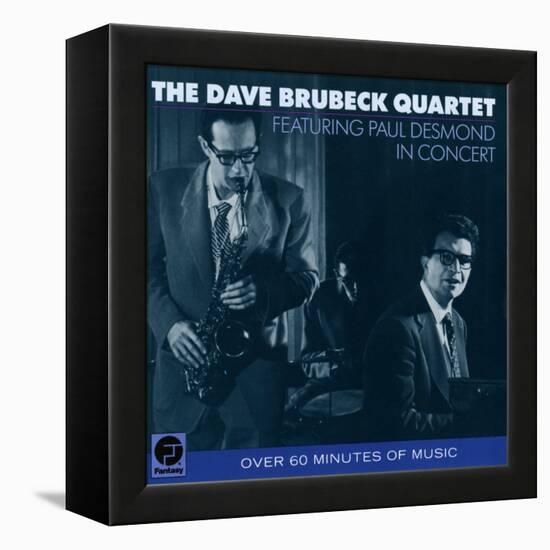 Dave Brubeck Quartet - Featuring Paul Desmond in Concert-null-Framed Stretched Canvas