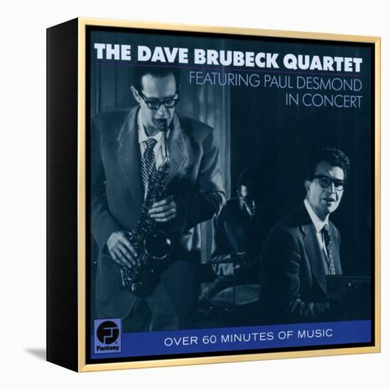 Dave Brubeck Quartet - Featuring Paul Desmond in Concert-null-Framed Stretched Canvas