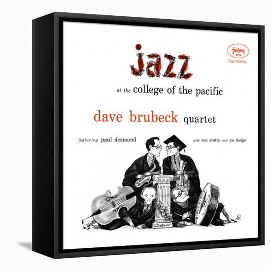 Dave Brubeck Quartet - Jazz at College of the Pacific-null-Framed Stretched Canvas