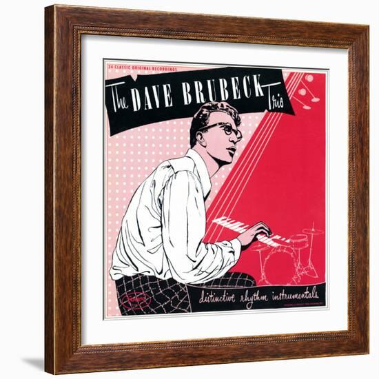 Dave Brubeck Trio - 24 Classic Original Recordings-null-Framed Art Print