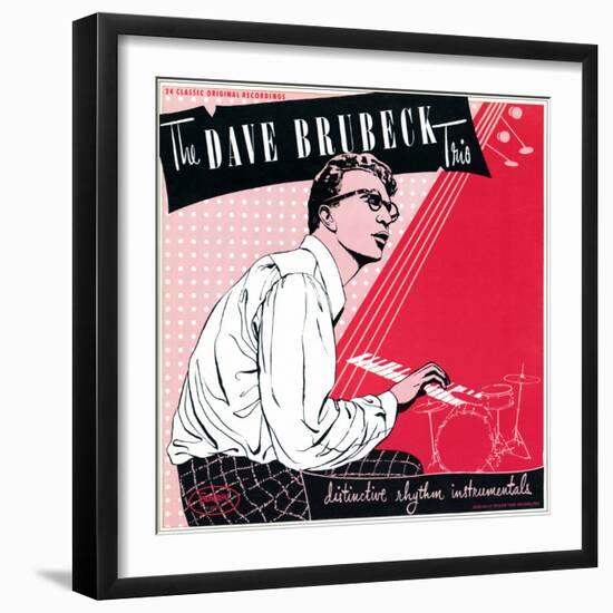 Dave Brubeck Trio - 24 Classic Original Recordings-null-Framed Art Print