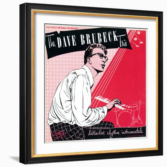 Dave Brubeck Trio - 24 Classic Original Recordings-null-Framed Art Print