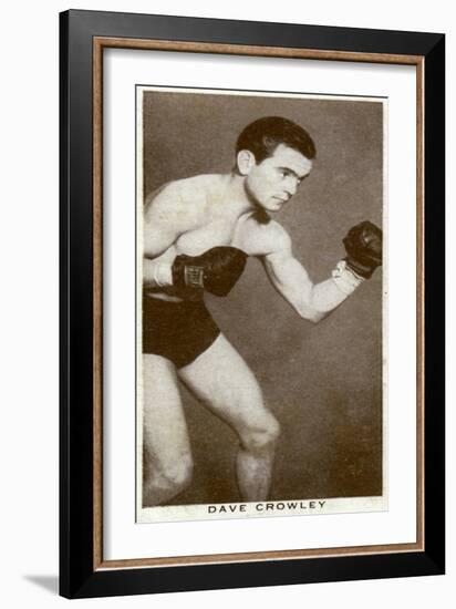 Dave Crowley, British Boxer, 1938-null-Framed Giclee Print