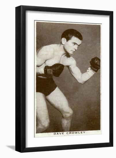 Dave Crowley, British Boxer, 1938-null-Framed Giclee Print