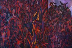 Split Tree Warrior 1, 1991-Dave Pearson-Framed Giclee Print