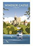 Windsor Castle - England - Dave Thompson Contemporary Travel Print-Dave Thompson-Giclee Print