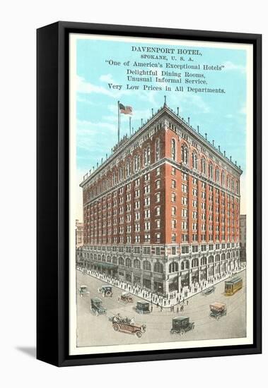 Davenport Hotel, Spokane, Washington-null-Framed Stretched Canvas