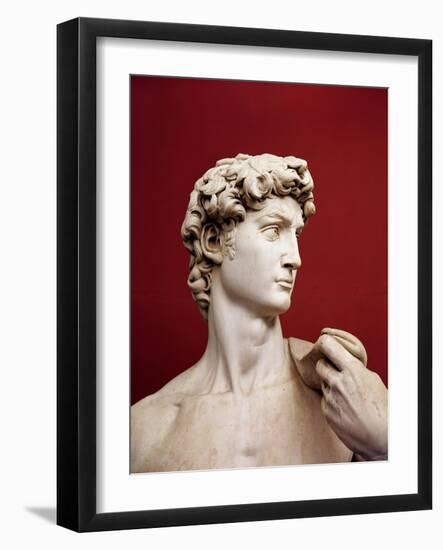 David, 1501-04-Michelangelo Buonarroti-Framed Giclee Print