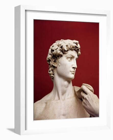 David, 1501-04-Michelangelo Buonarroti-Framed Giclee Print