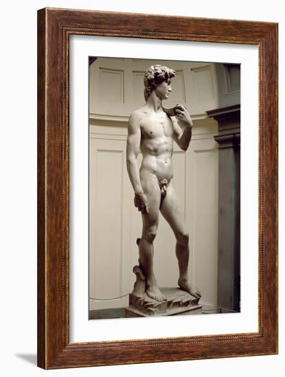 David, 1501-4-Michelangelo Buonarroti-Framed Giclee Print