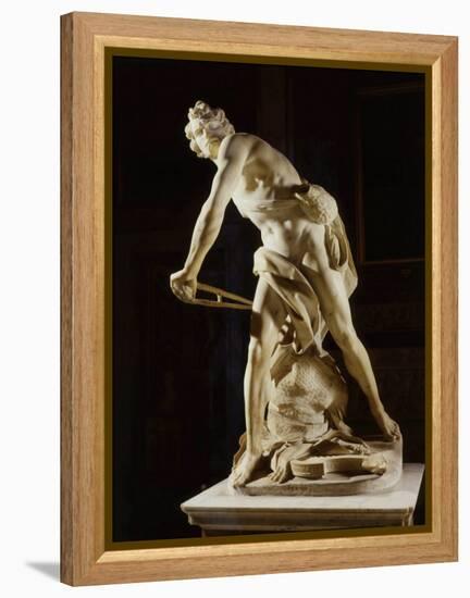 David, 1622-24, marble-Gian Lorenzo Bernini-Framed Premier Image Canvas