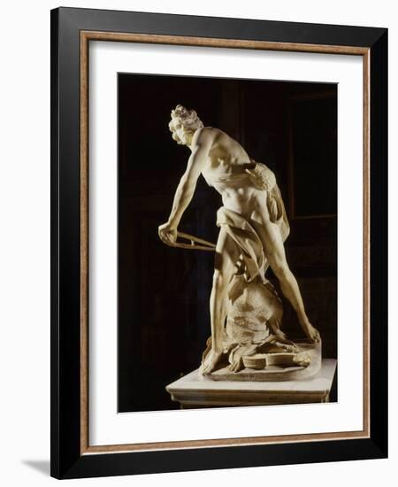 David, 1622-24, marble-Gian Lorenzo Bernini-Framed Photographic Print