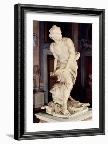 David, 1623-24-Giovanni Lorenzo Bernini-Framed Giclee Print