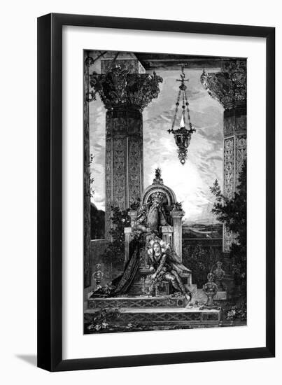 David, 1878-Gustave Moreau-Framed Giclee Print