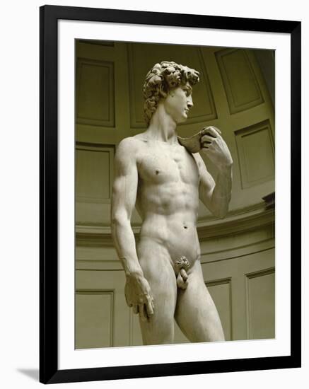 David, 3/4 Profile-Michelangelo Buonarroti-Framed Giclee Print