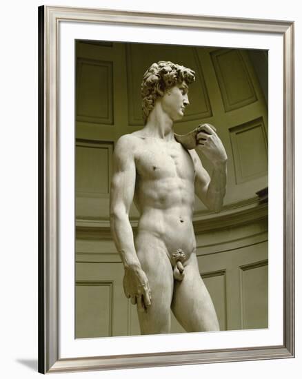 David, 3/4 Profile-Michelangelo Buonarroti-Framed Giclee Print