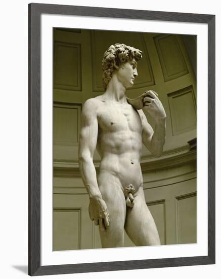 David, 3/4 Profile-Michelangelo Buonarroti-Framed Giclee Print