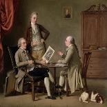The Connoisseurs, 1783-David Allan-Giclee Print