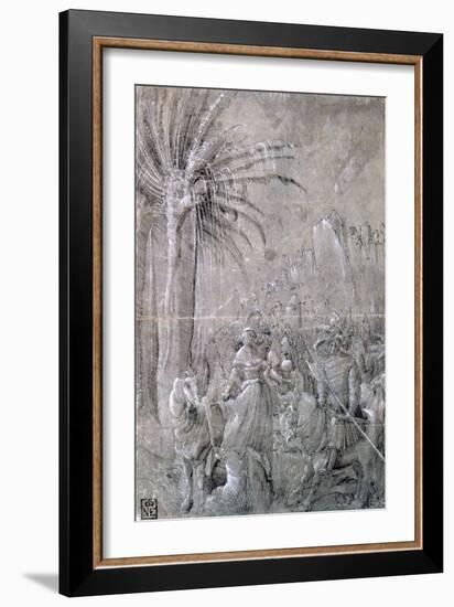 David and Abigail, Early 16th Century-null-Framed Giclee Print