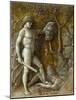 David and Goliath. Monochrome workshop painting Imitation of a relief (around 1490)-Andrea Mantegna-Mounted Giclee Print