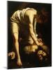 David and Goliath-Caravaggio-Mounted Giclee Print