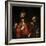 David and Uriah-Rembrandt van Rijn-Framed Giclee Print