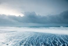 Winter Seascape-David Baker-Photographic Print