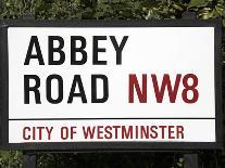 Abbey Road Is Home to the Famous Tone Studio Where the Beatles Songs Where Recorded and the Name of-David Bank-Photographic Print