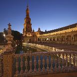 The Plaza De Espana Is a Plaza Located in the Maria Luisa Park, in Seville, Spain-David Bank-Photographic Print