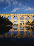 View of Pont Du Gard Bridge, Gardon River, Languedoc, France-David Barnes-Photographic Print