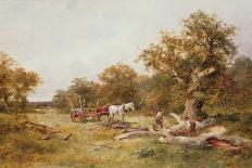 The Edge of the Common, 1883-David Bates-Framed Giclee Print