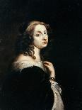 Portrait of Queen Christina of Sweden (1626-168), C. 1650-David Beck-Framed Giclee Print