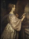 Portrait of Queen Christina of Sweden (1626-168), C. 1650-David Beck-Premier Image Canvas