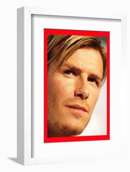 David Beckham March 2003-null-Framed Photographic Print