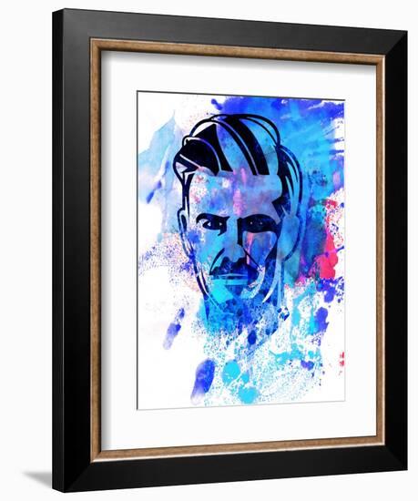 David Beckham-Jack Hunter-Framed Art Print