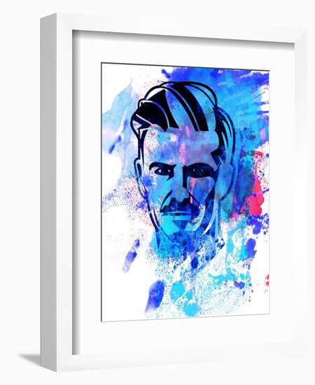 David Beckham-Jack Hunter-Framed Art Print