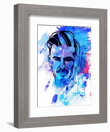 David Beckham-Nelly Glenn-Framed Art Print