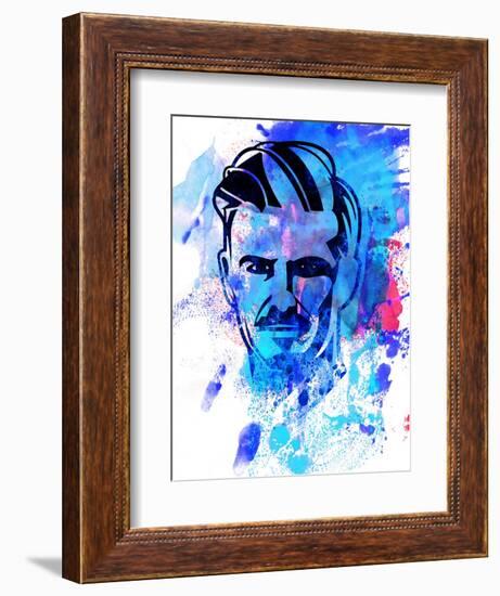 David Beckham-Nelly Glenn-Framed Art Print