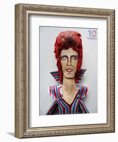 David Bowie Doll, 2013-Mediodescocido Mediodescocido-Framed Art Print