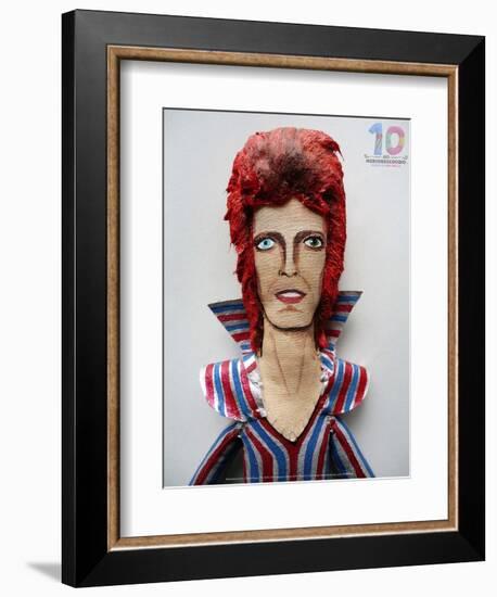 David Bowie Doll, 2013-Mediodescocido Mediodescocido-Framed Art Print