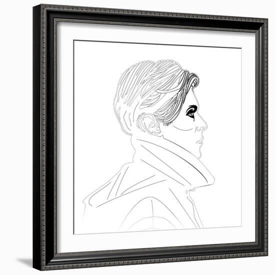 David Bowie II-Logan Huxley-Framed Art Print