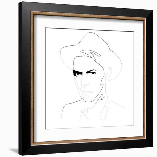 David Bowie III-Logan Huxley-Framed Art Print