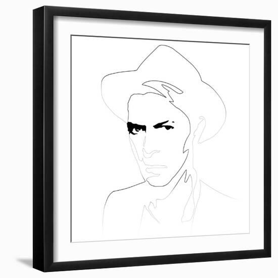 David Bowie III-Logan Huxley-Framed Art Print