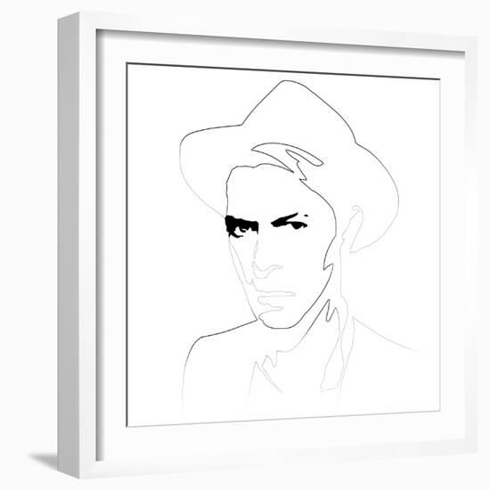 David Bowie III-Logan Huxley-Framed Art Print