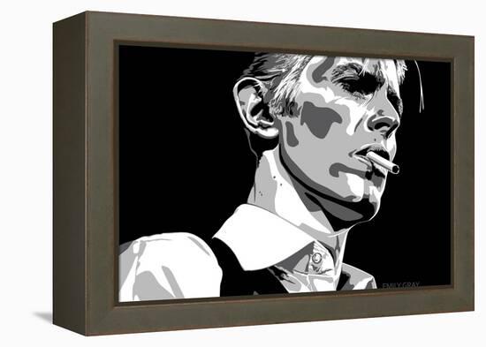 David Bowie - Thin White Duke-Emily Gray-Framed Premier Image Canvas