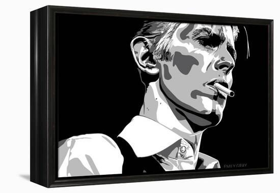 David Bowie - Thin White Duke-Emily Gray-Framed Premier Image Canvas